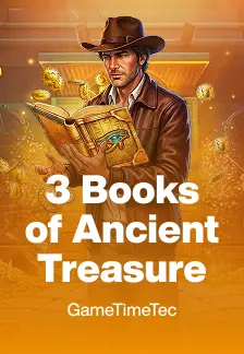 3 Books of Ancient Treasure (Hold and Win)